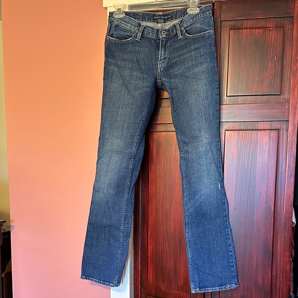Ralph Lauren Women's Blue Boot Cut Jeans